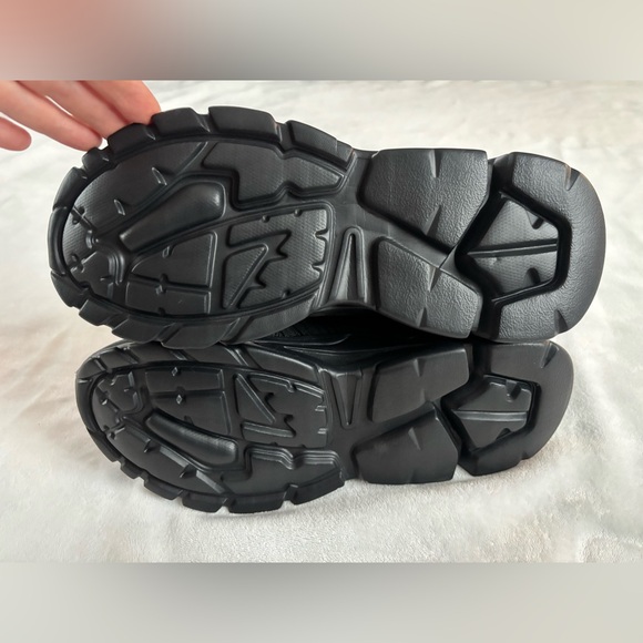 Athletic Sneakers Black Lightweight Mesh Running Shoes Size 10/10,5(EU44) - Picture 5 of 6